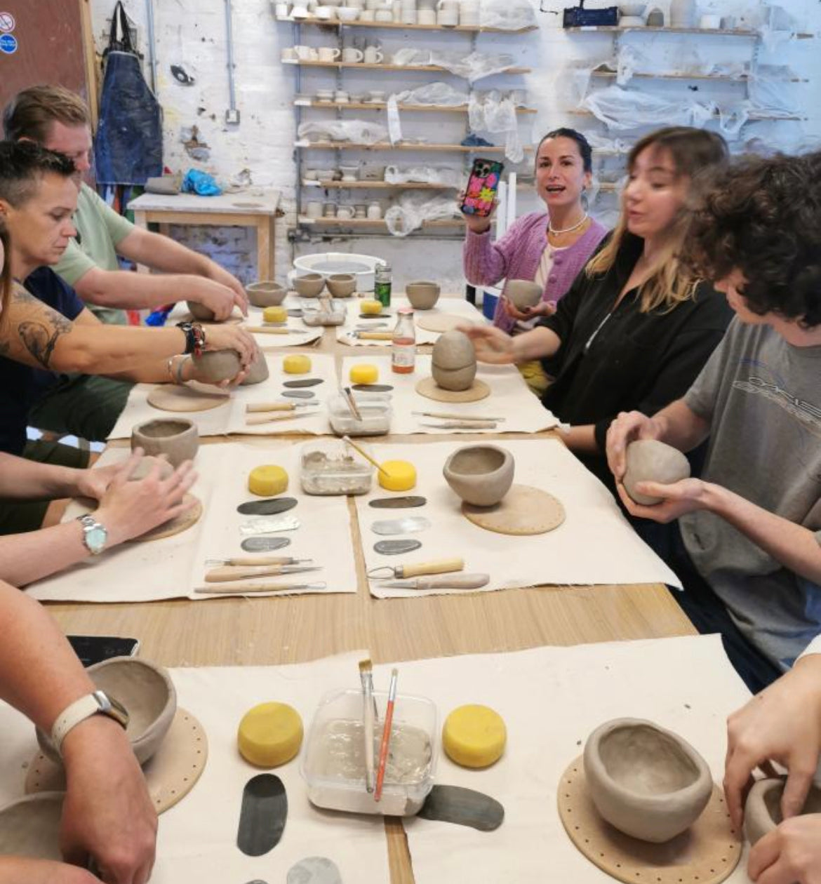 05/12 PLANT POT+ SAUCER / VASE workshop