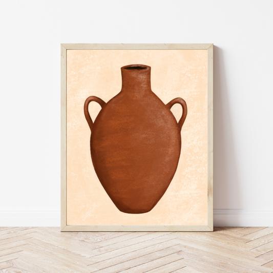 Terracotta Vase Illustration