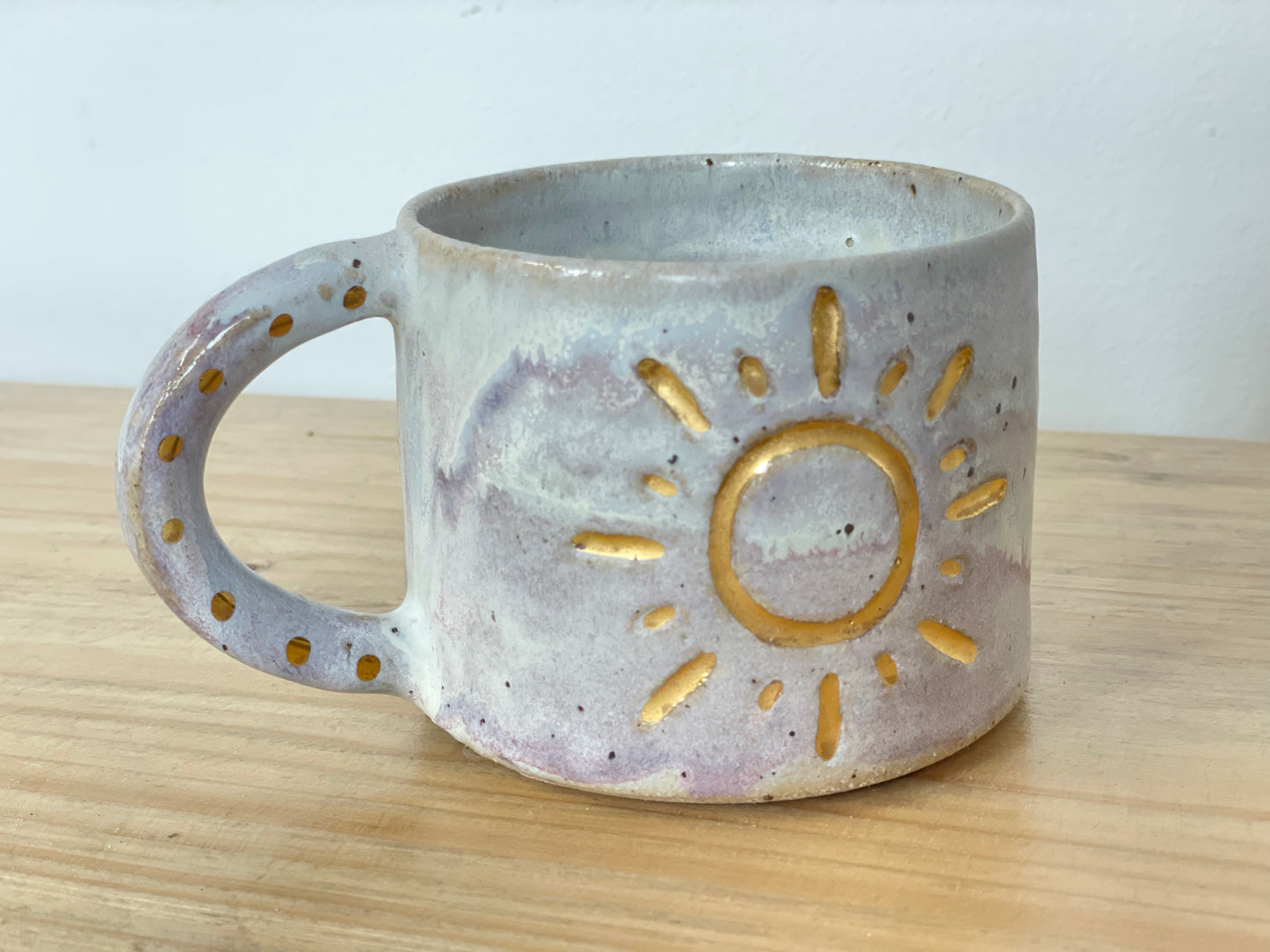 Ceramic 24k Gold mug