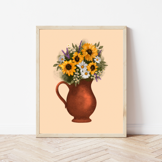 Terracotta Vase Illustration