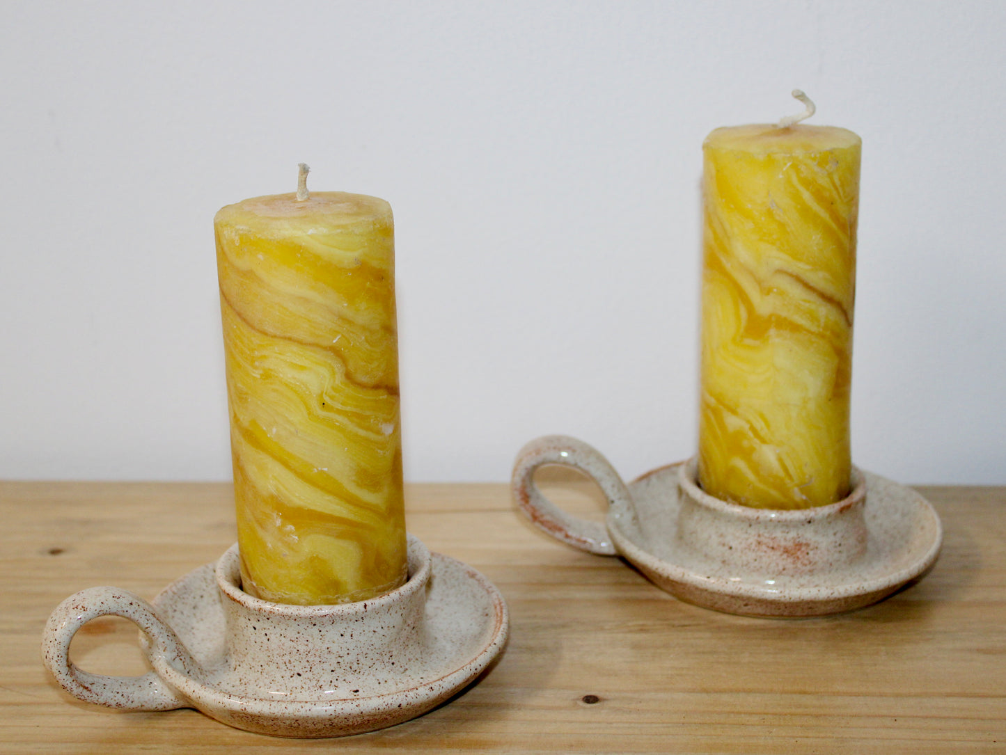 Ceramic pillar candle Holder