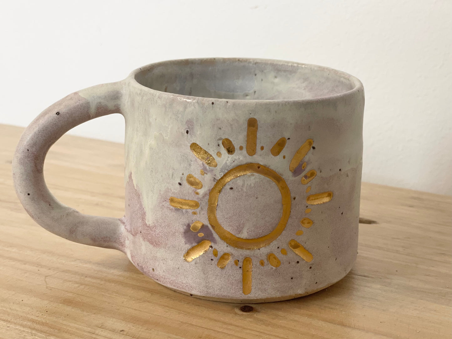 Ceramic 24k Gold mug