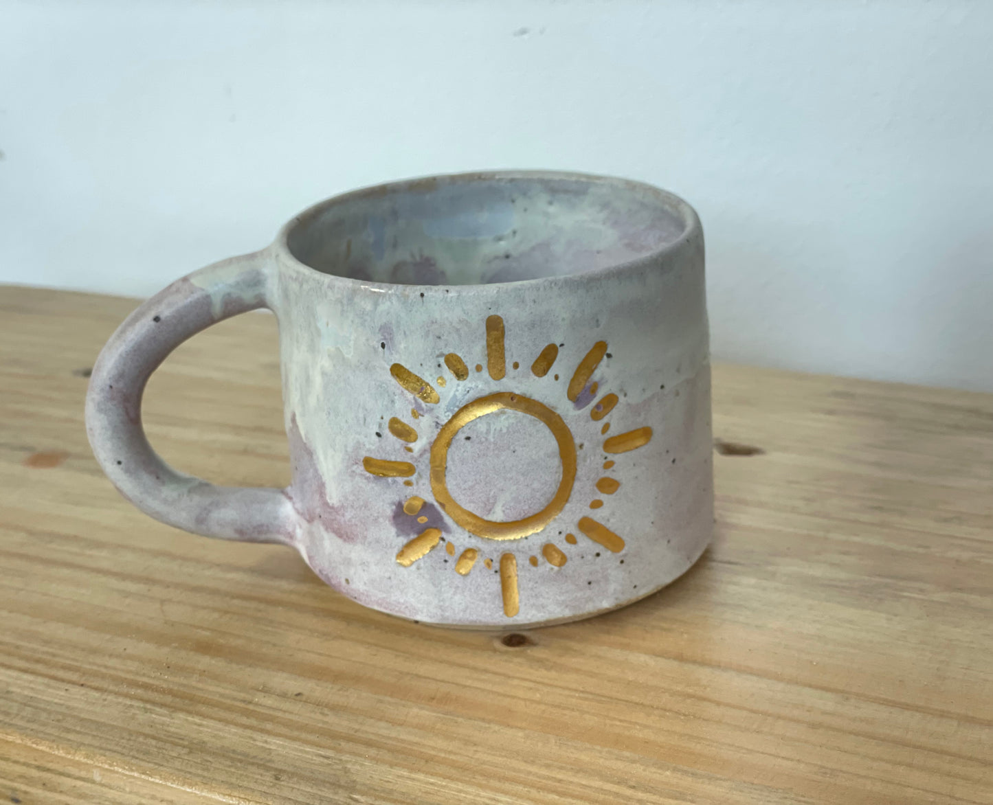 Ceramic 24k Gold mug