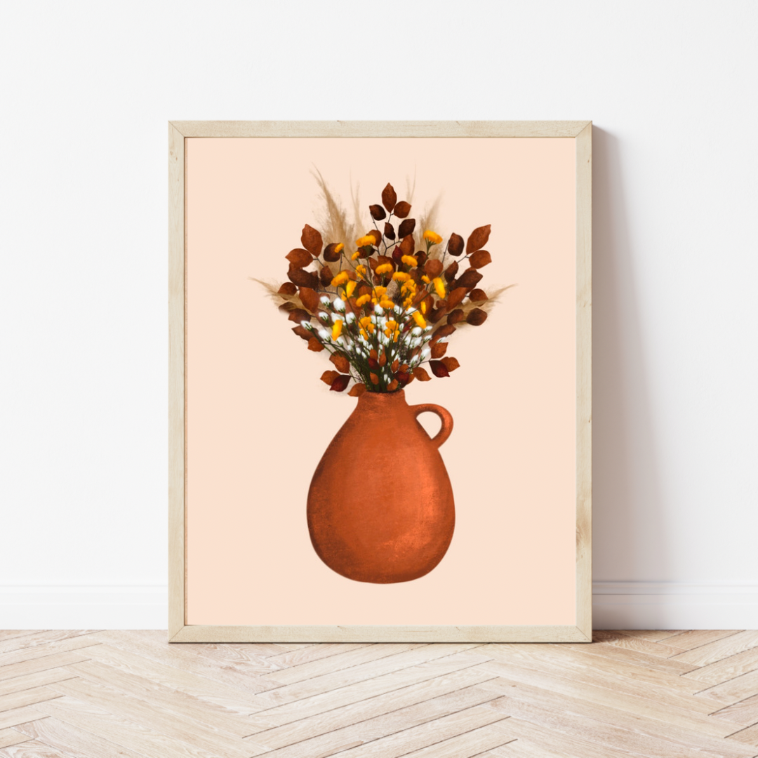 Terracotta Vase Illustration