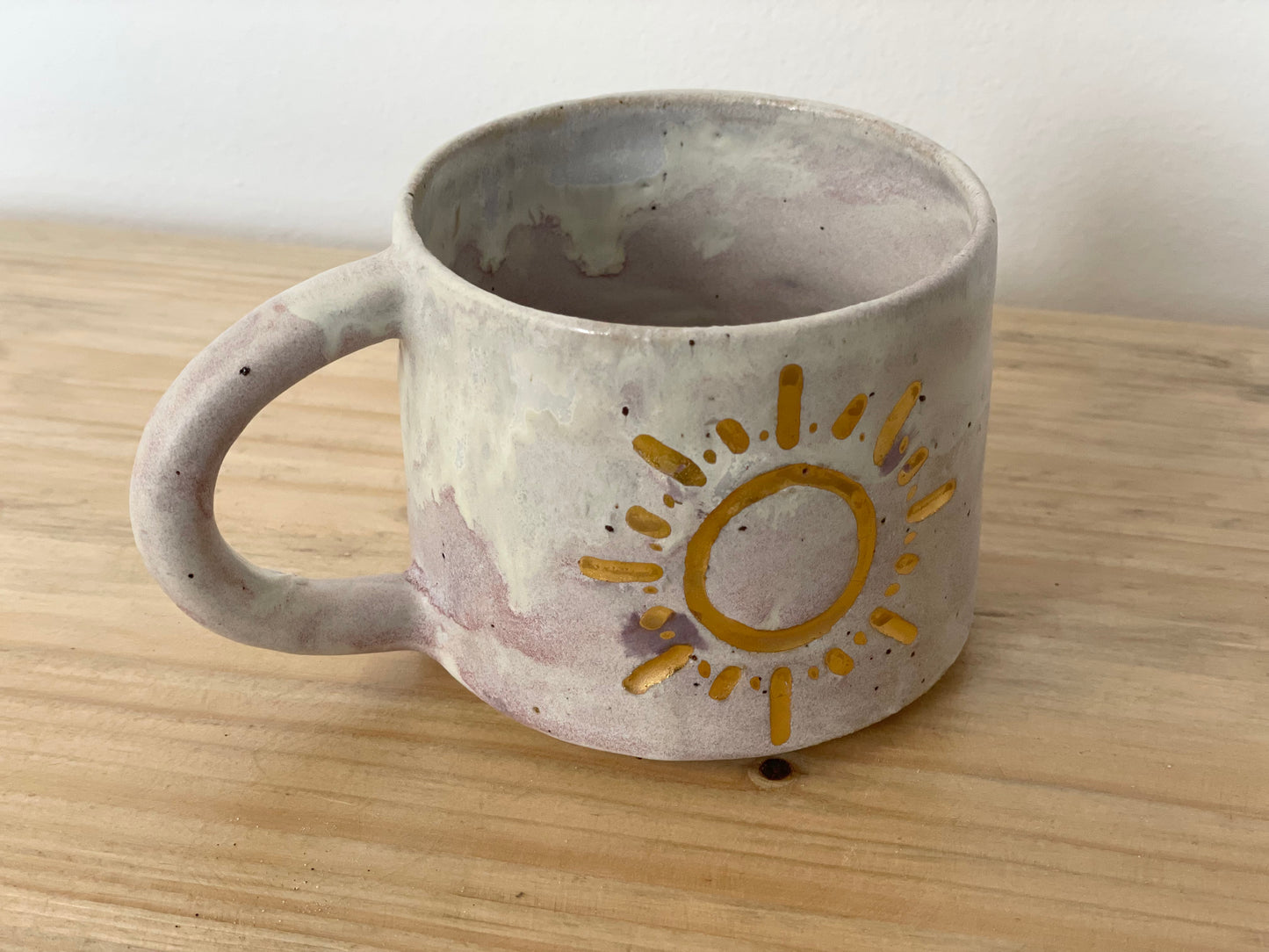 Ceramic 24k Gold mug