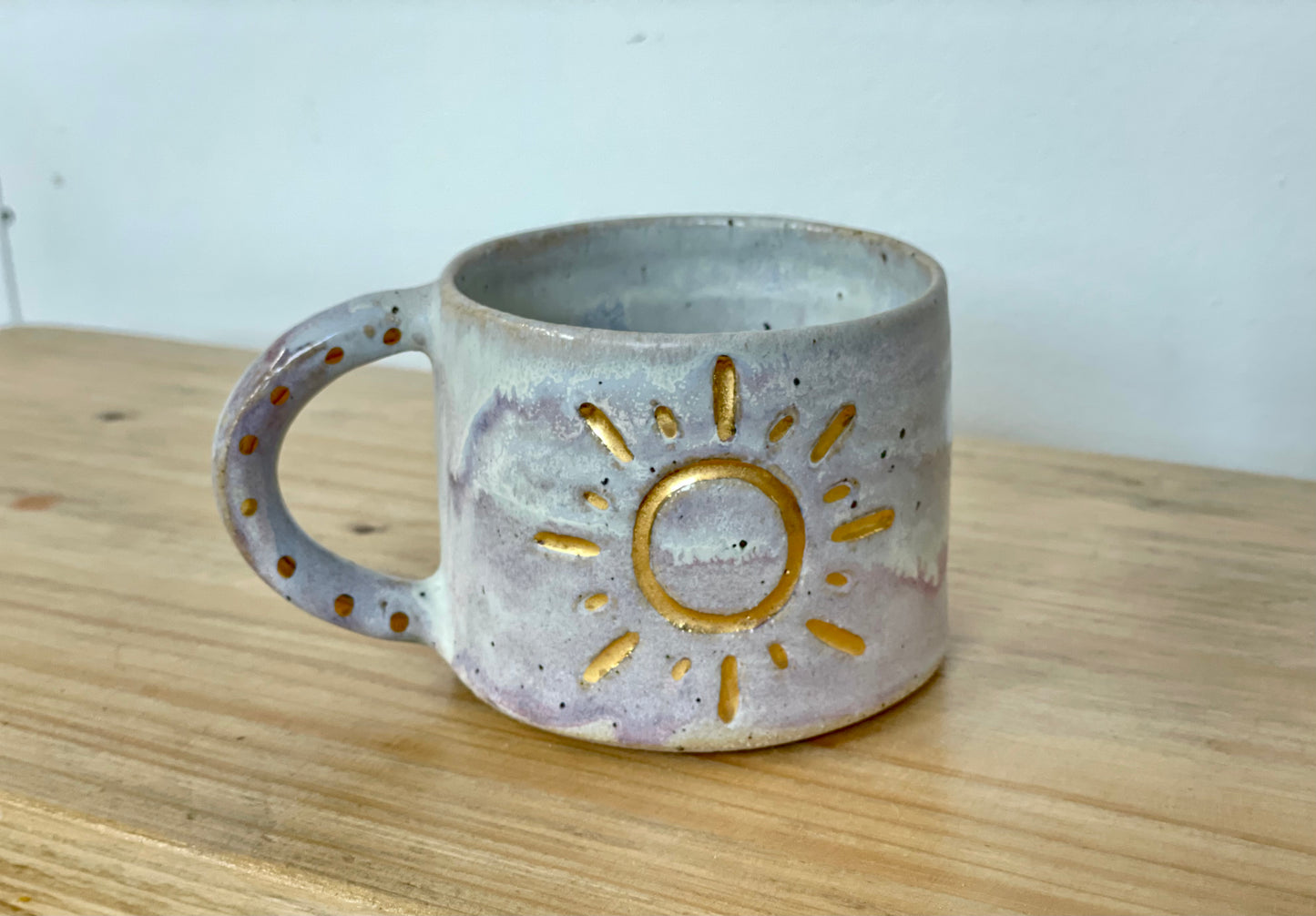 Ceramic 24k Gold mug