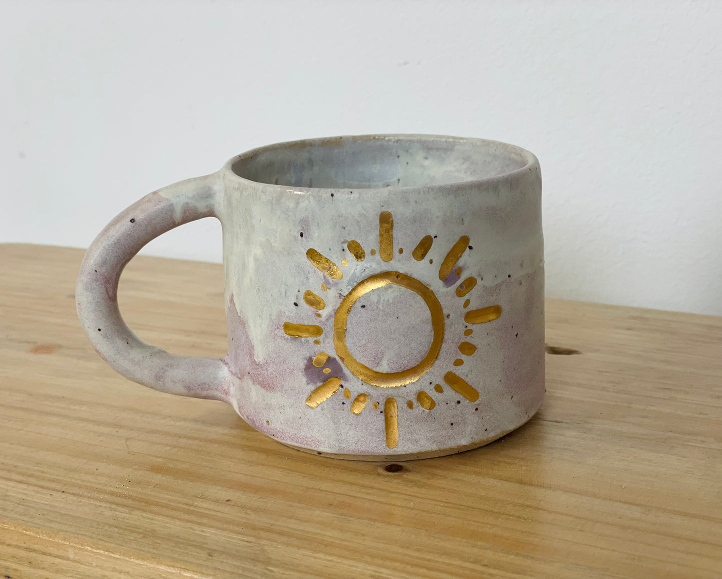 Ceramic 24k Gold mug