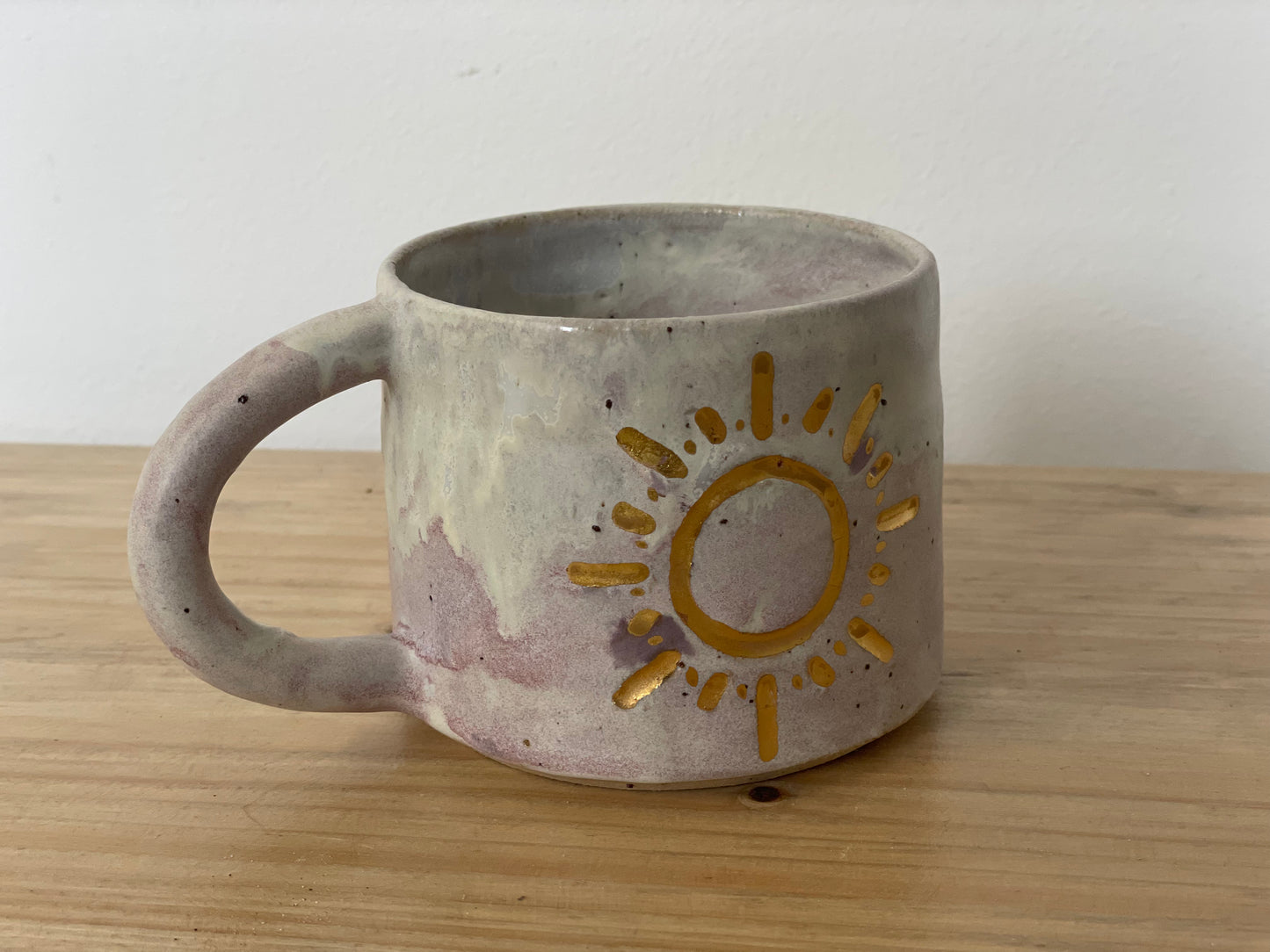 Ceramic 24k Gold mug