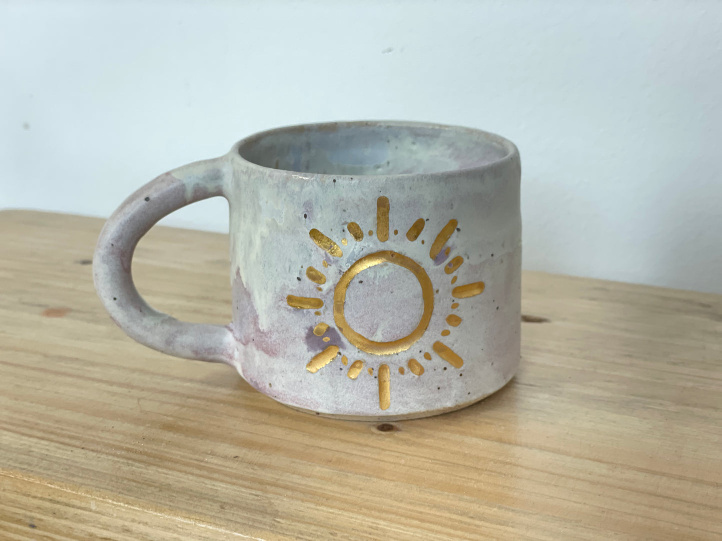 Ceramic 24k Gold mug