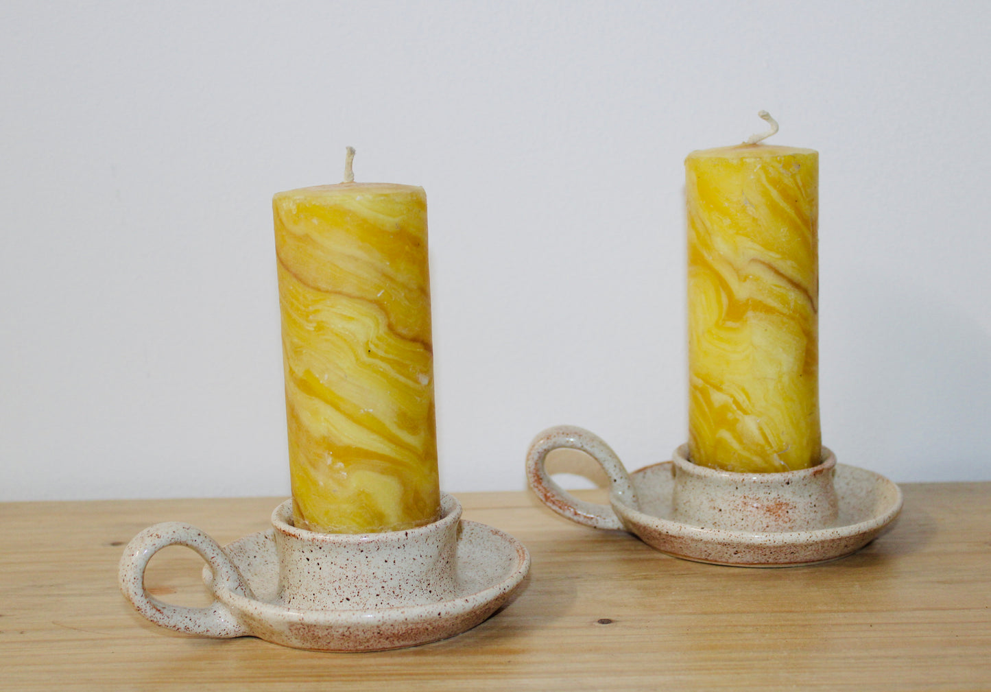 Ceramic pillar candle Holder