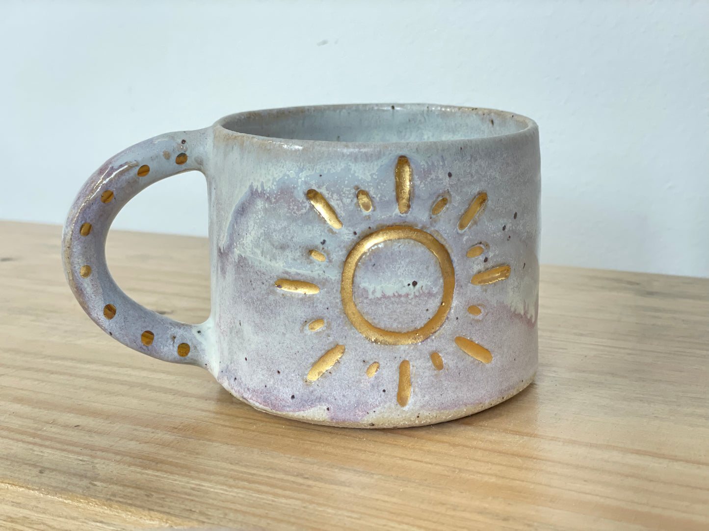 Ceramic 24k Gold mug