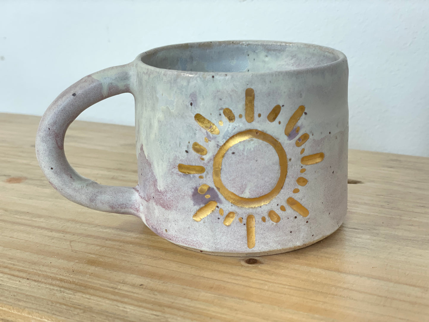 Ceramic 24k Gold mug