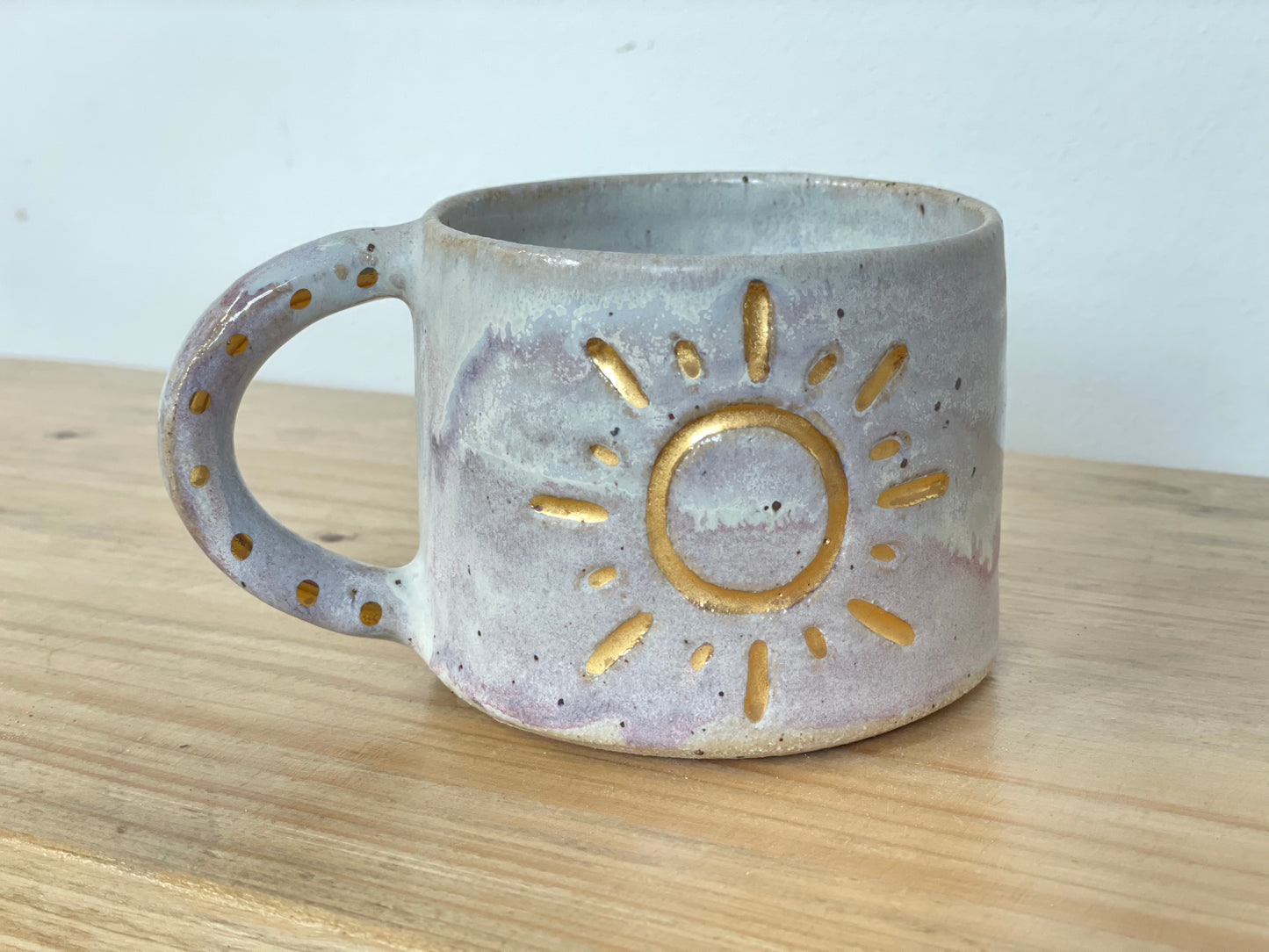 Ceramic 24k Gold mug