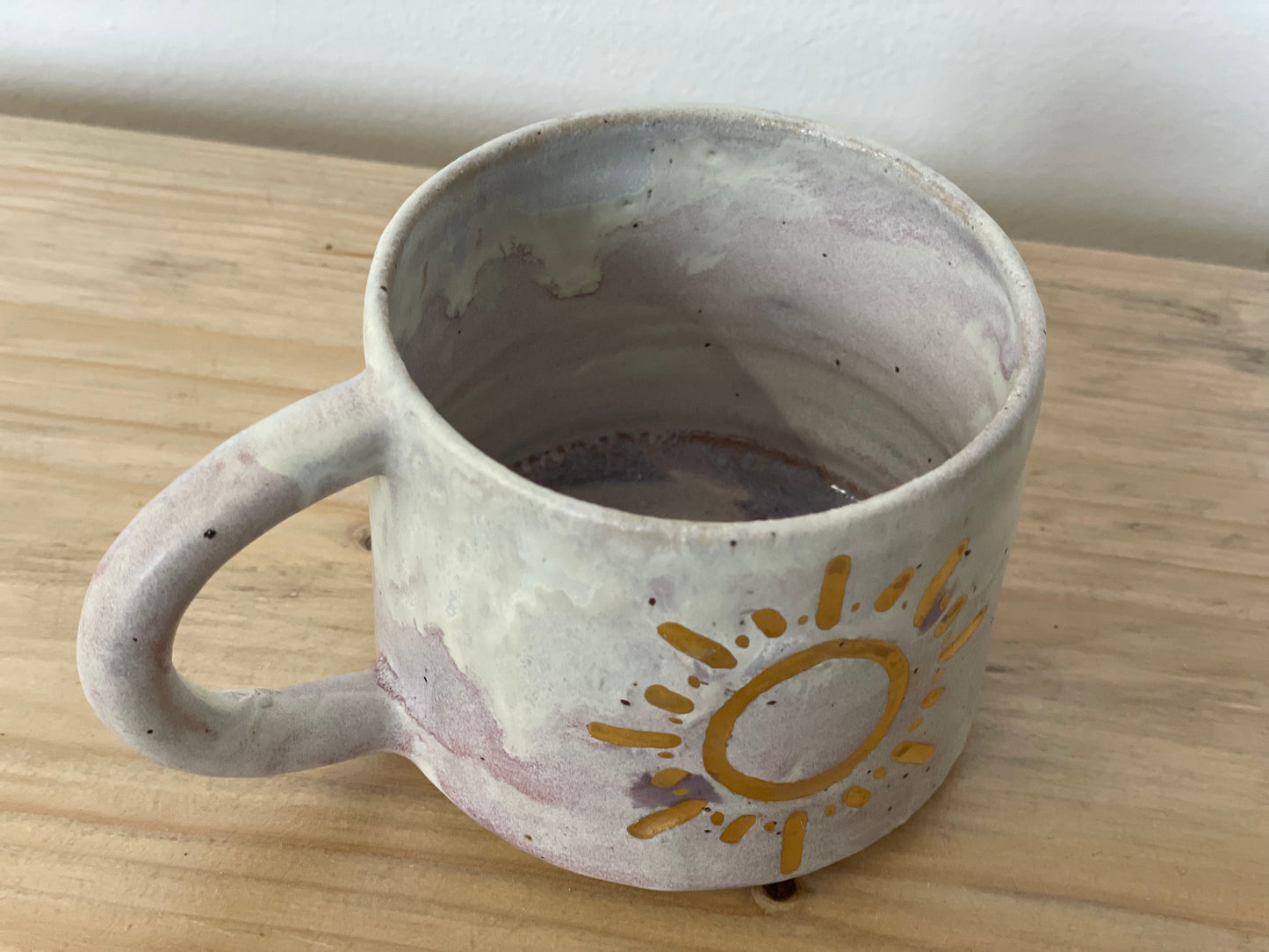 Ceramic 24k Gold mug