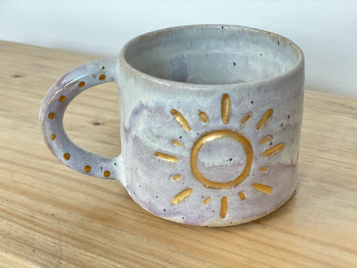 Ceramic 24k Gold mug